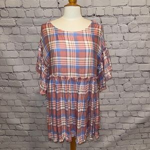 Remixmess Plaid Blouse